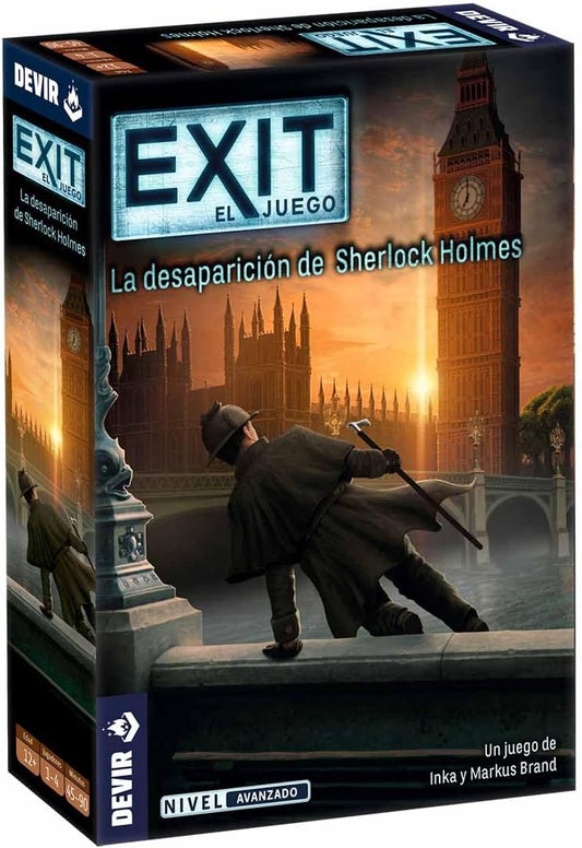 DEVIR - Exit El Juego - La Desaparicion De Sherlock Holmes - Nivel Avanzado - Cherisaur Store