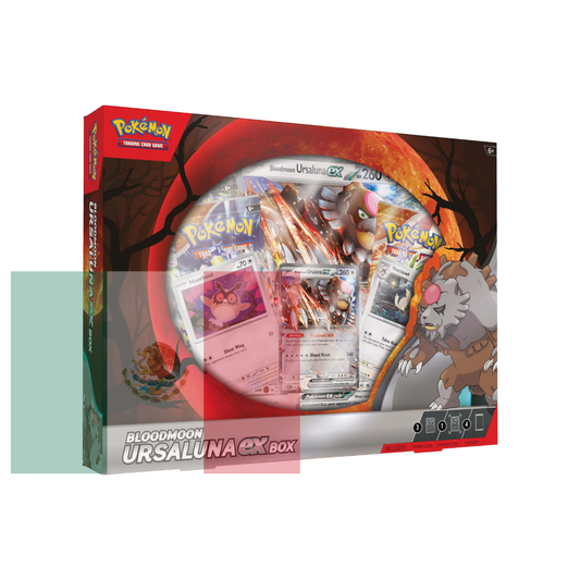 Pokémon JCC: Bloodmoon Ursaluna EX - Box - Español - Cherisaur Store