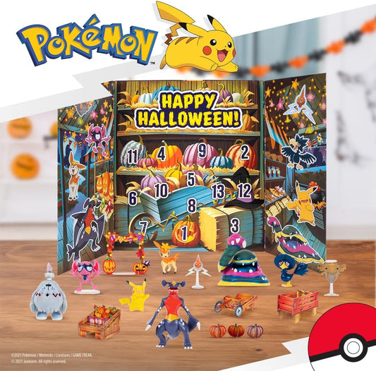 Calendario de Halloween Pokemon 2025 - Cherisaur Store