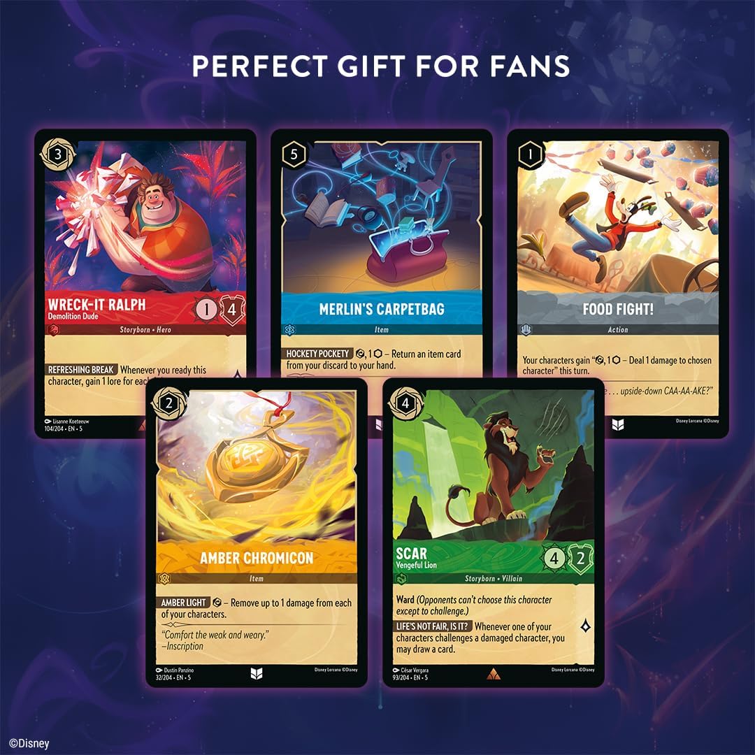 Ravensburger Disney Lorcana TCG: Shimmering Skies - Booster Pack Display - Ingles - Cherisaur Store