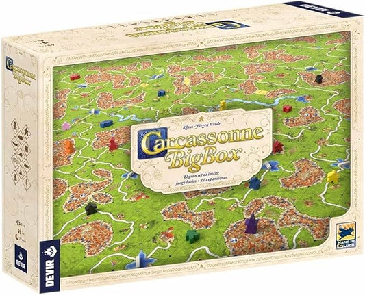 DEVIR - Carcassonne Big Box - Español - Cherisaur Store