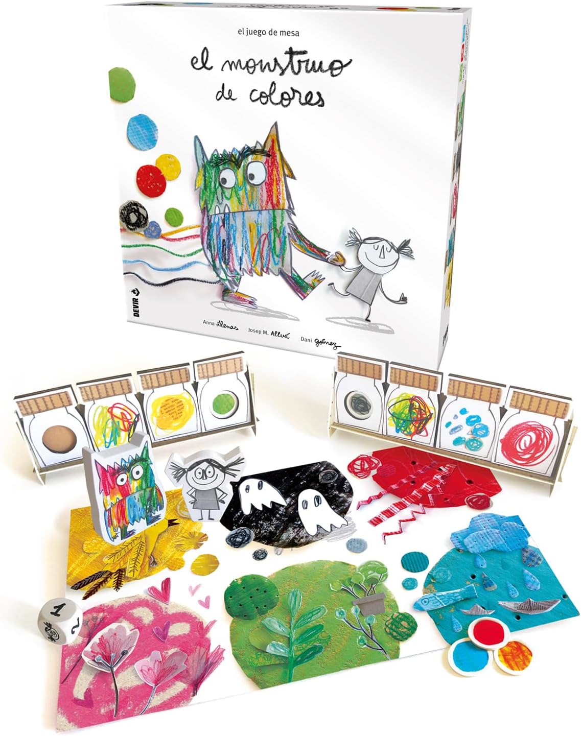 DEVIR - El Monstruo de Colores - Español - Cherisaur Store