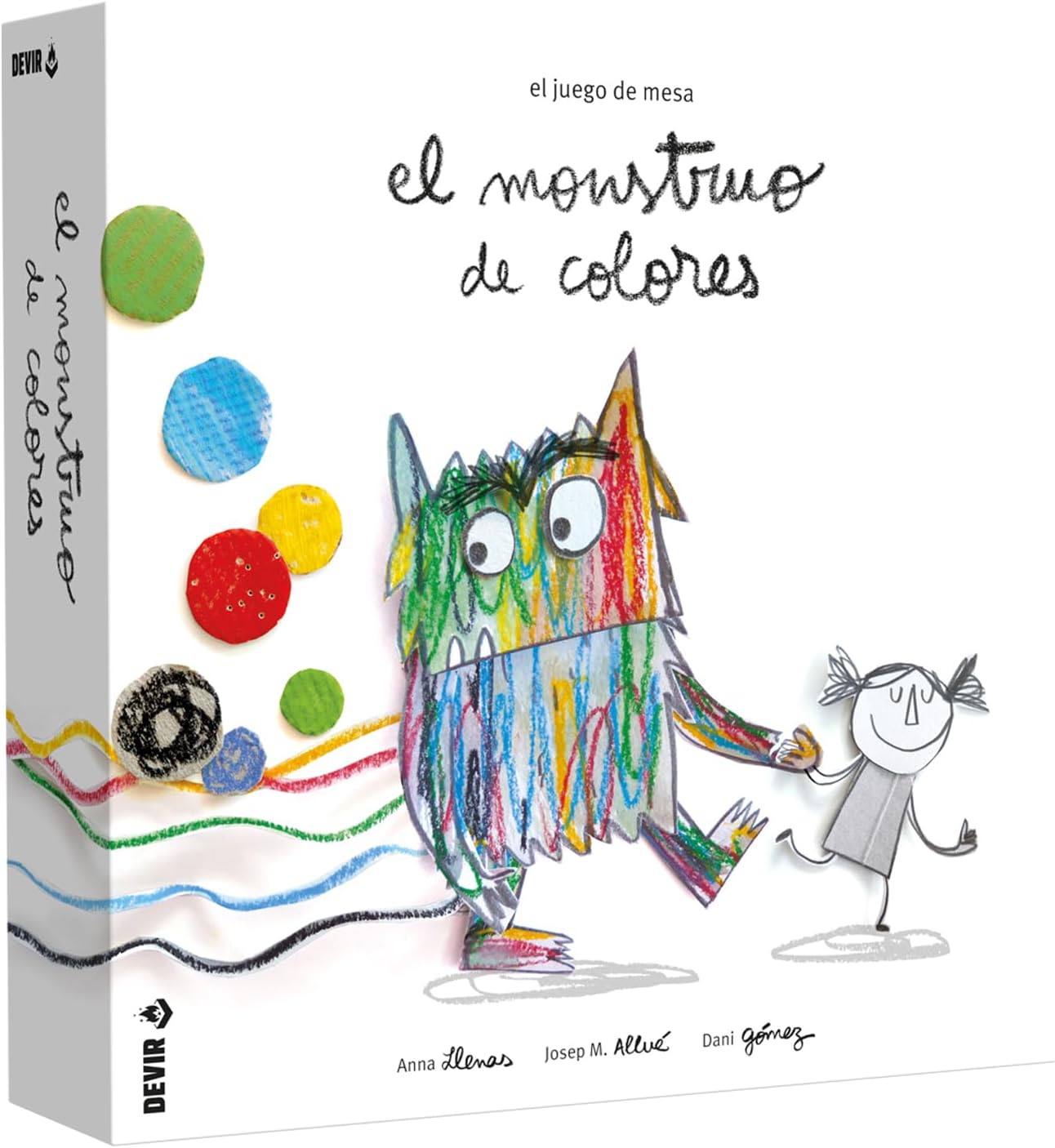 DEVIR - El Monstruo de Colores - Español - Cherisaur Store