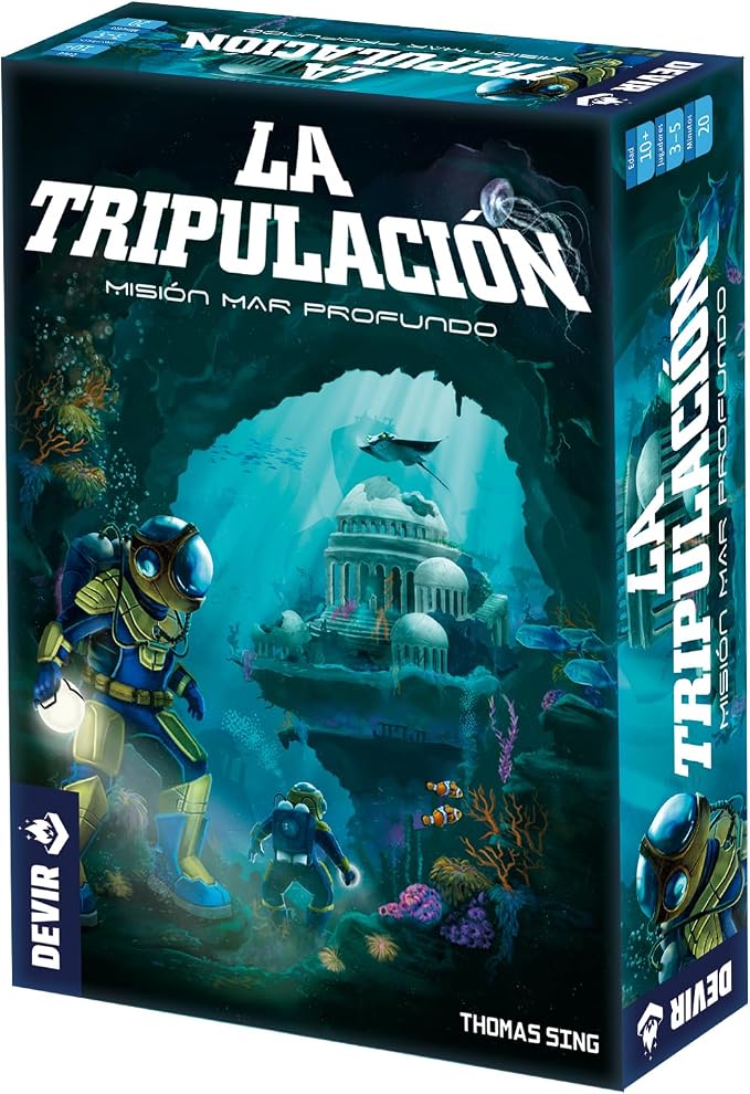 DEVIR - La Tripulación 2: Misión Mar Profundo - Juego de Mesa - Español - Cherisaur Store