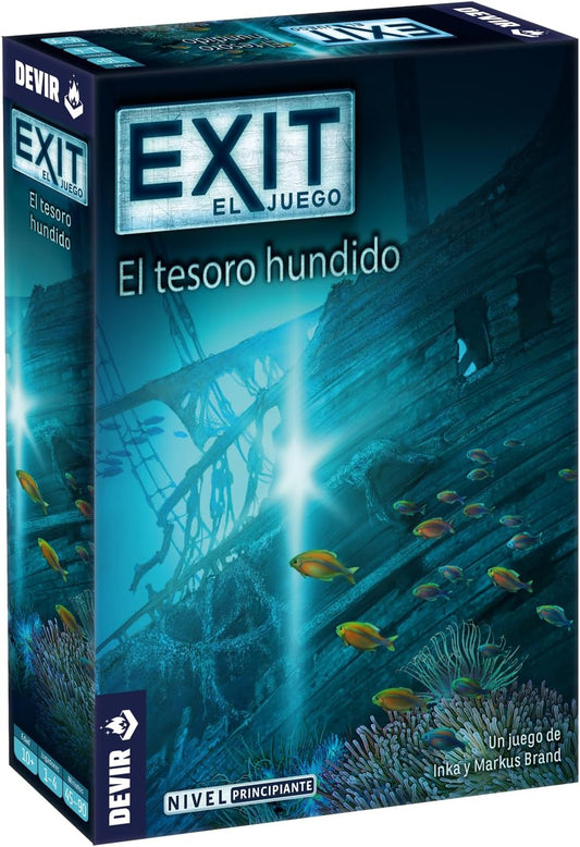 DEVIR - Exit El Juego - El Tesoro Hundido - Nivel Principiante - Cherisaur Store