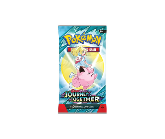 Pokémon TCG: Scarlet & Violet - Journey Together - Booster Pack Individual - Inglés - Cherisaur Store