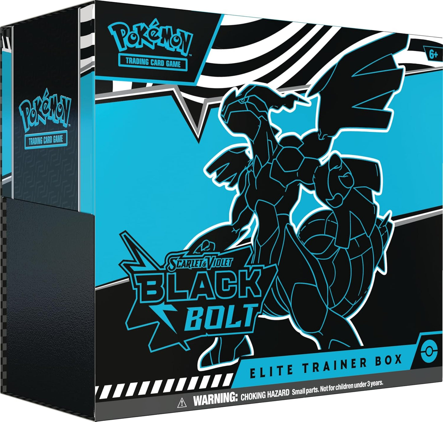 Pokémon TCG: Scarlet & Violet - Black Bolt - Elite Trainer Box - Inglés - Cherisaur Store