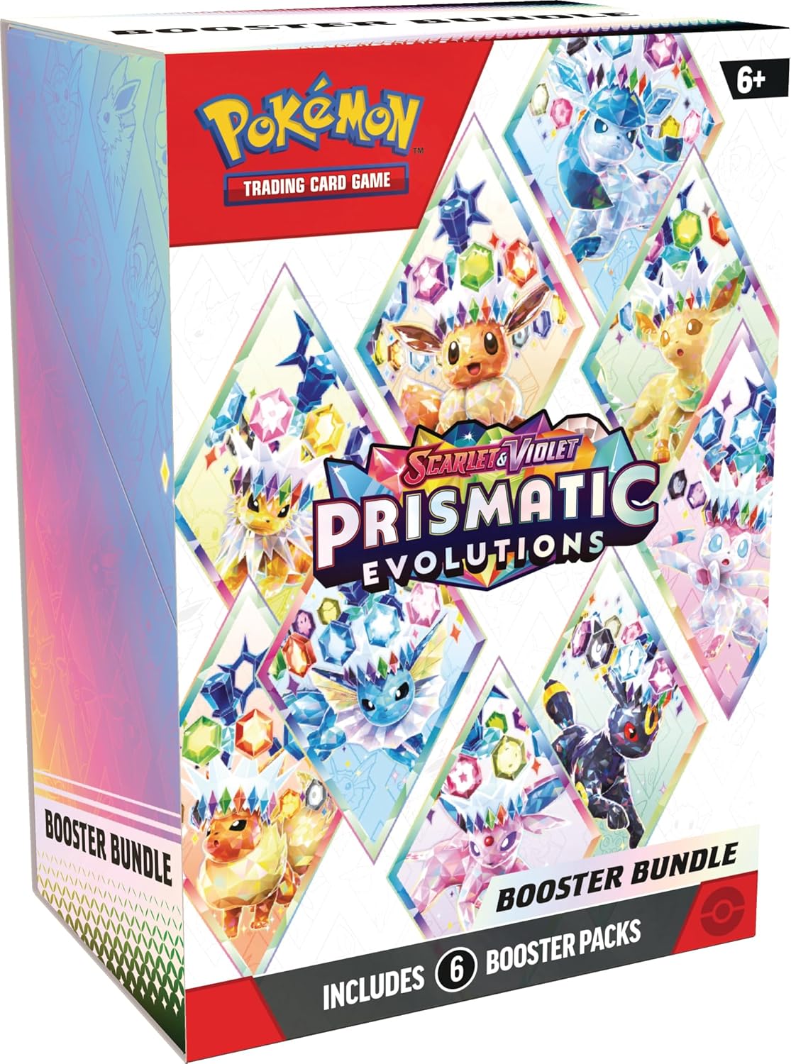 Pokémon TCG: Scarlet & Violet - Prismatic Evolutions - Booster Bundle - Inglés - Cherisaur Store
