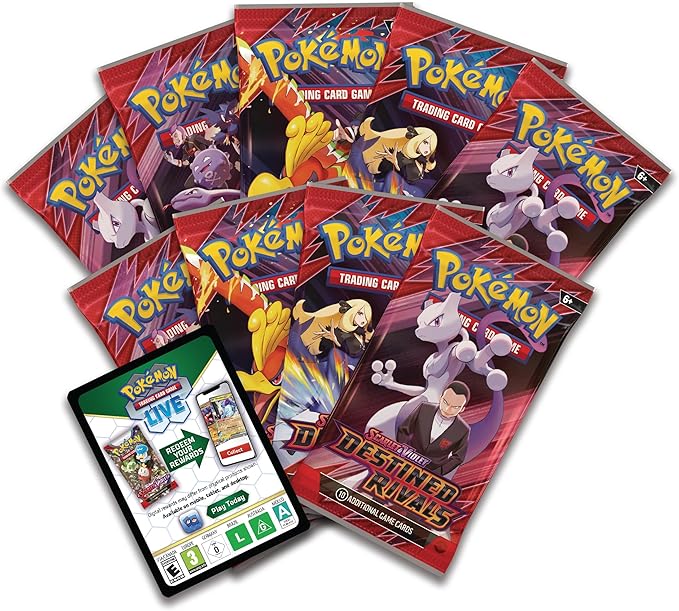 Pokémon TCG: Scarlet & Violet - Destined Rivals - Elite Trainer Box - Inglés - Cherisaur Store