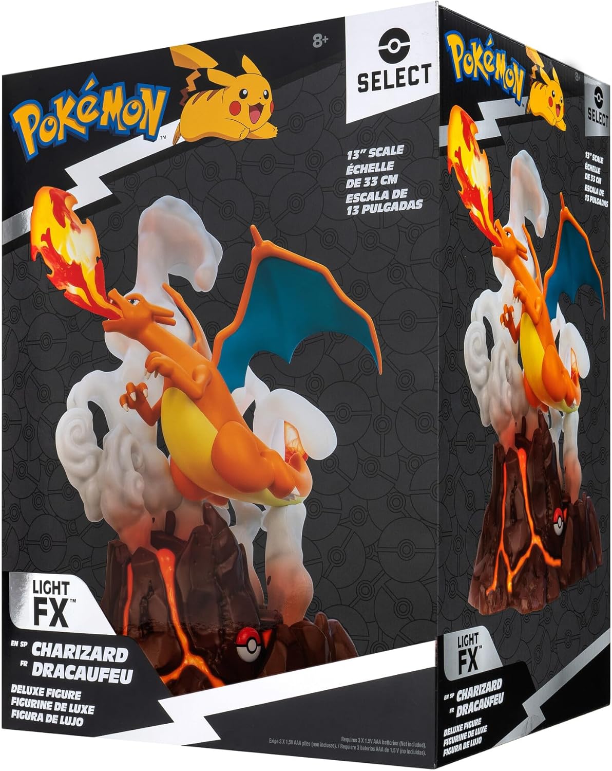 Pokemon Select - Pokémon Deluxe Figure - Light FX - Charizard - Cherisaur Store