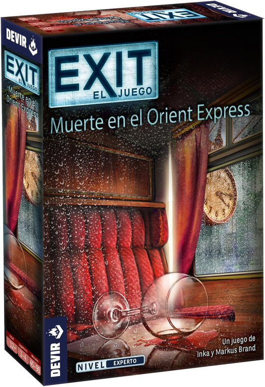 DEVIR - Exit El Juego - Muerte En El Oriente Expres - Nivel Experto - Cherisaur Store