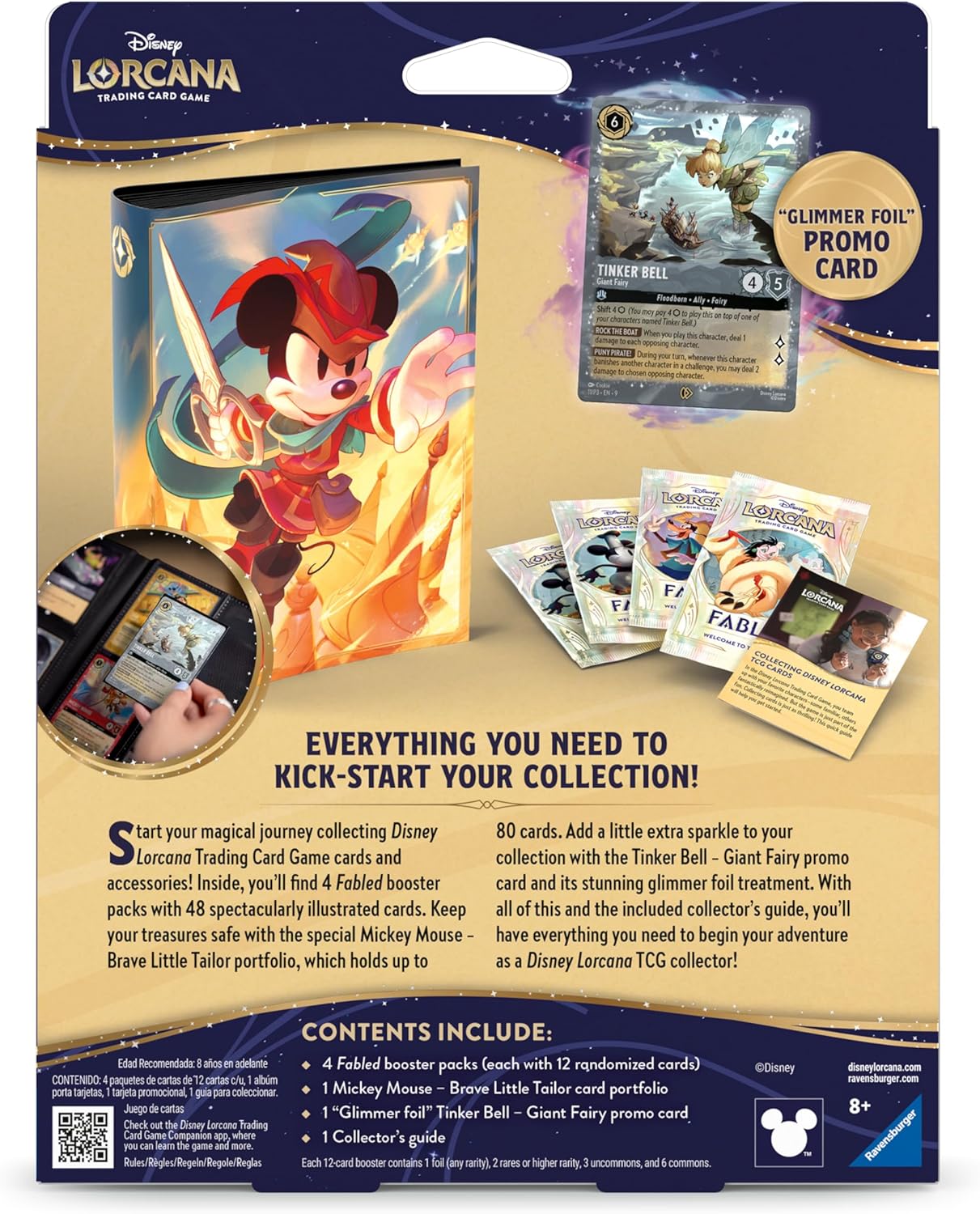 Ravensburger Disney Lorcana TCG: Collection Starter Set - Ingles - Cherisaur Store