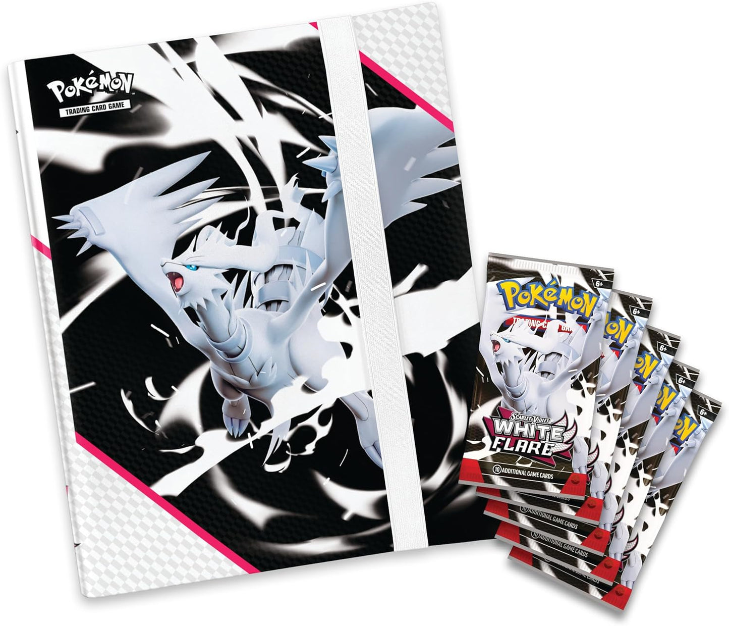 Pokémon TCG: Scarlet & Violet - White Flare - Binder Collection - Inglés - Cherisaur Store