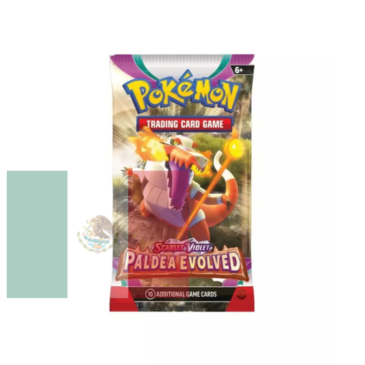 Pokémon JCC: Escarlata & Purpura - Evoluciones en Paldea - Booster Pack Individual - Español - Cherisaur Store