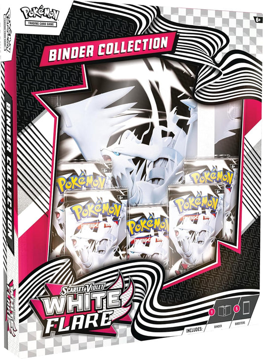 (PREVENTA) Pokémon TCG: Scarlet & Violet - White Flare - Binder Collection - Inglés - Cherisaur Store