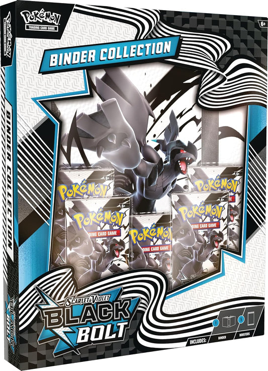 (PREVENTA) Pokémon TCG: Scarlet & Violet - Black Bolt - Binder Collection - Inglés - Cherisaur Store
