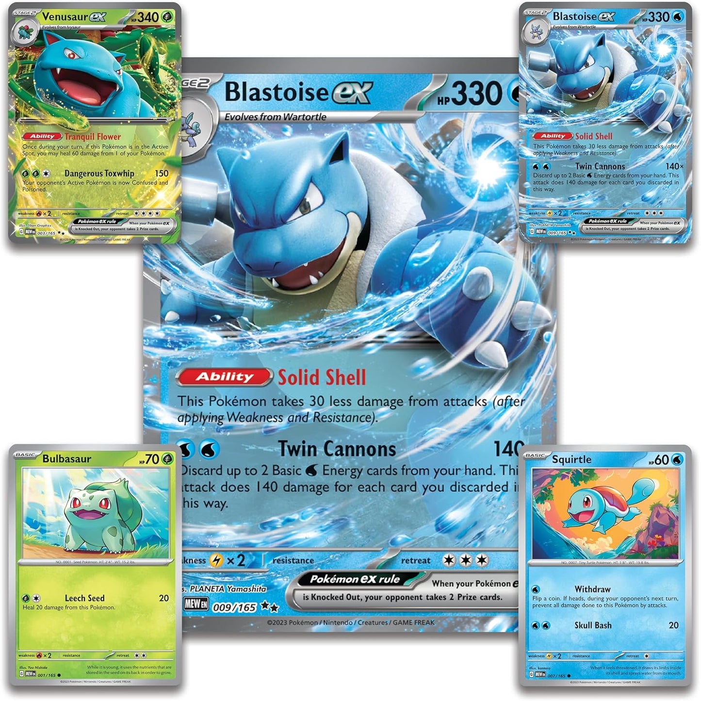 Pokémon TCG: Scarlet & Violet - 151 - Blooming Waters Premium Collection - Inglés - Cherisaur Store