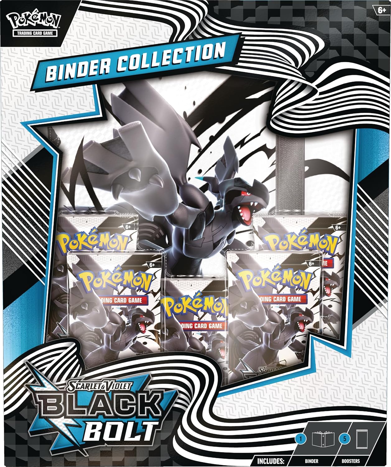 Pokémon TCG: Scarlet & Violet - Black Bolt - Binder Collection - Inglés - Cherisaur Store