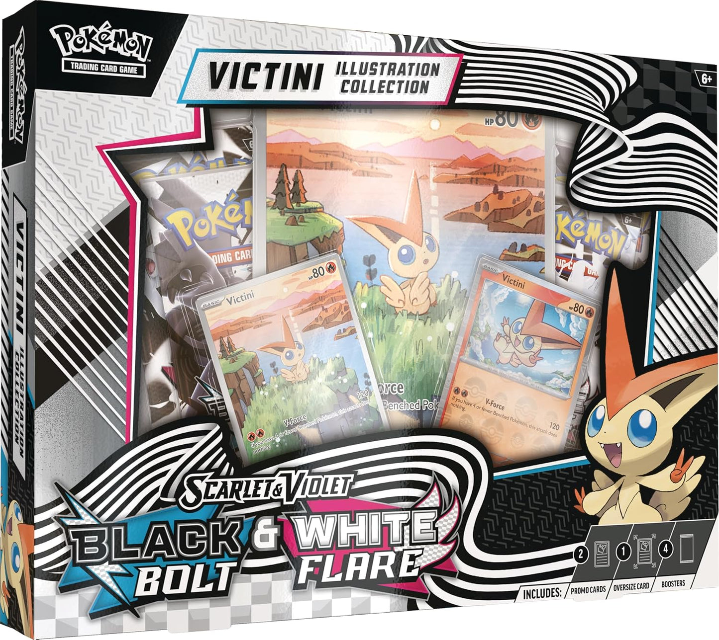 Pokémon TCG: Scarlet & Violet - Victini Illustration Collection - Inglés - Cherisaur Store