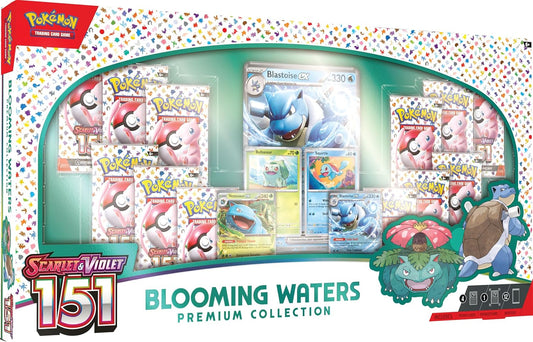 Pokémon TCG: Scarlet & Violet - 151 - Blooming Waters Premium Collection - Inglés - Cherisaur Store