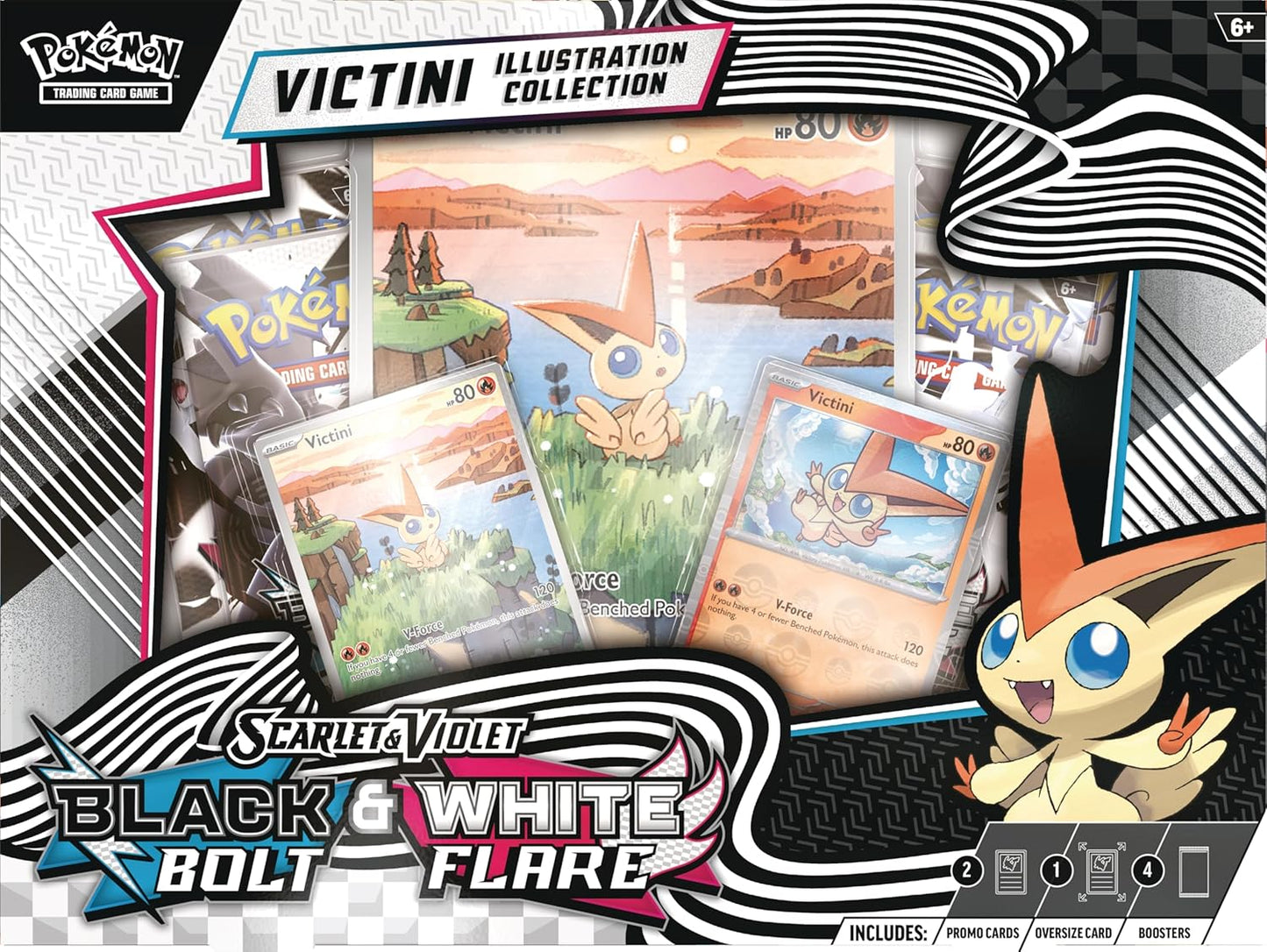 Pokémon TCG: Scarlet & Violet - Victini Illustration Collection - Inglés - Cherisaur Store
