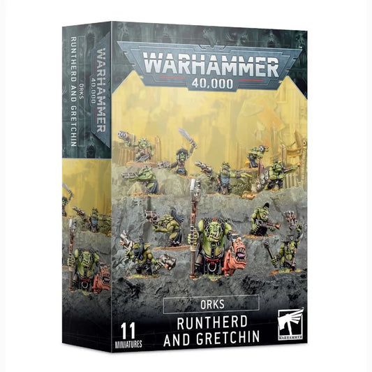 Warhammer 40K - Orks - Runtherd And Gretchin - Cherisaur Store