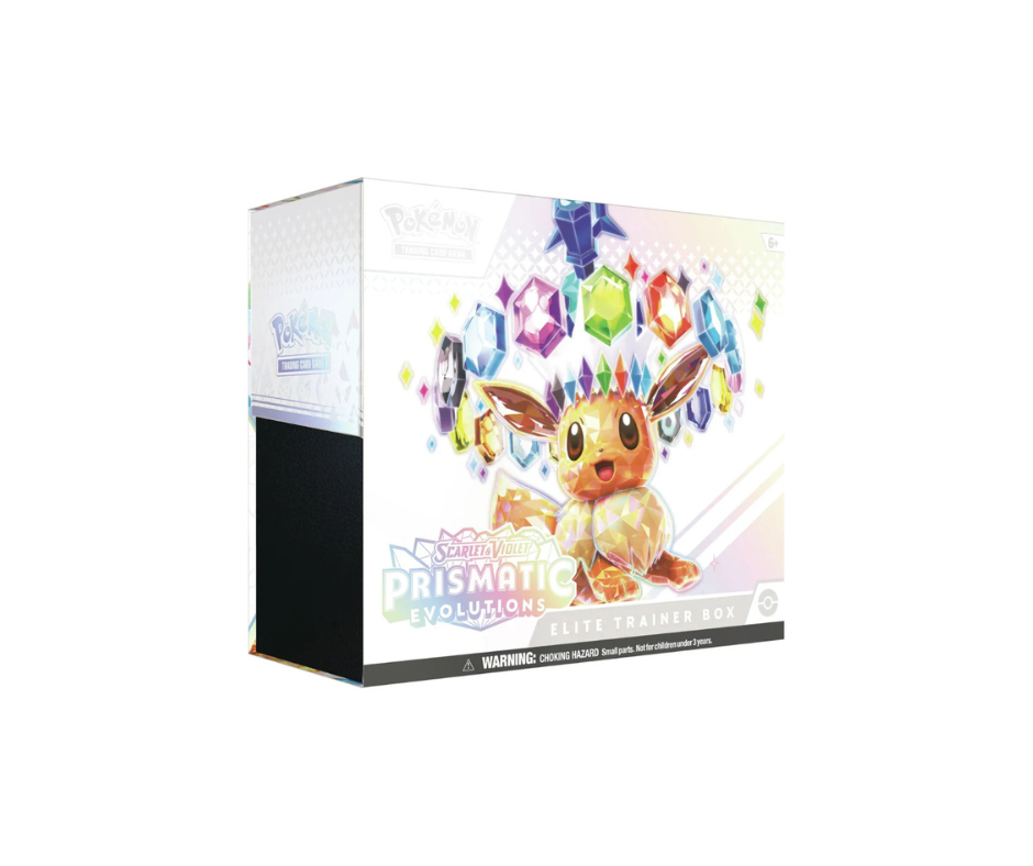 Pokémon TCG: Scarlet & Violet - Prismatic Evolutions - Elite Trainer Box - Inglés - Cherisaur Store