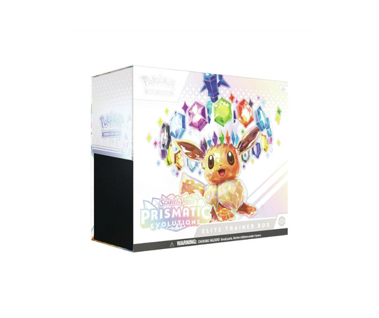 Pokémon TCG: Scarlet & Violet - Prismatic Evolutions - Elite Trainer Box - Inglés - Cherisaur Store