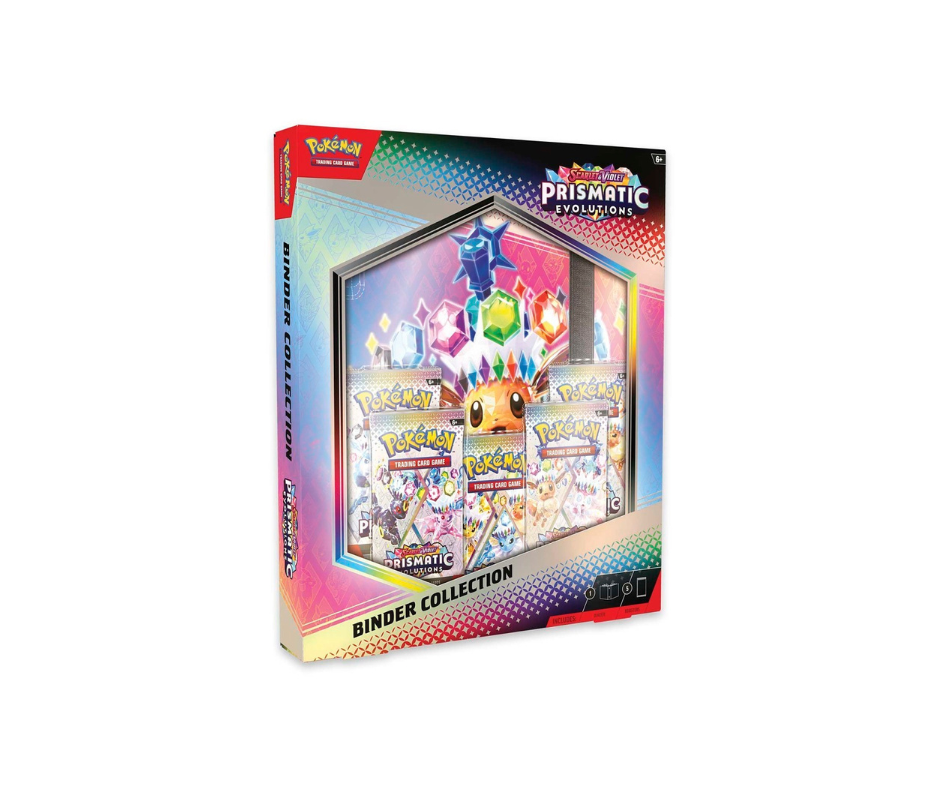 Pokémon TCG: Scarlet & Violet - Prismatic Evolutions - Binder Collection - Inglés - Cherisaur Store