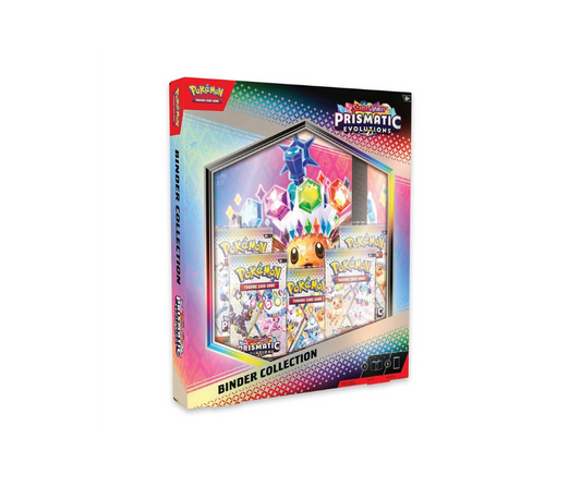 Pokémon TCG: Scarlet & Violet - Prismatic Evolutions - Binder Collection - Inglés - Cherisaur Store
