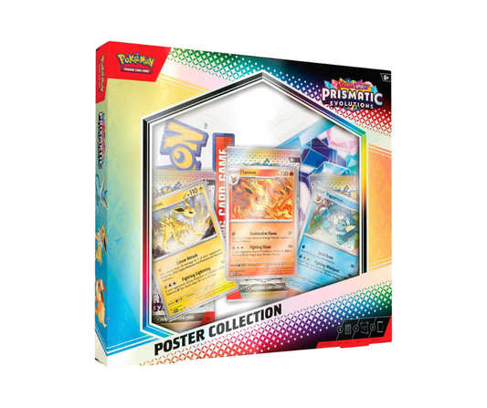 Pokémon TCG: Scarlet & Violet - Prismatic Evolutions Poster Collection - Ingles - Cherisaur Store