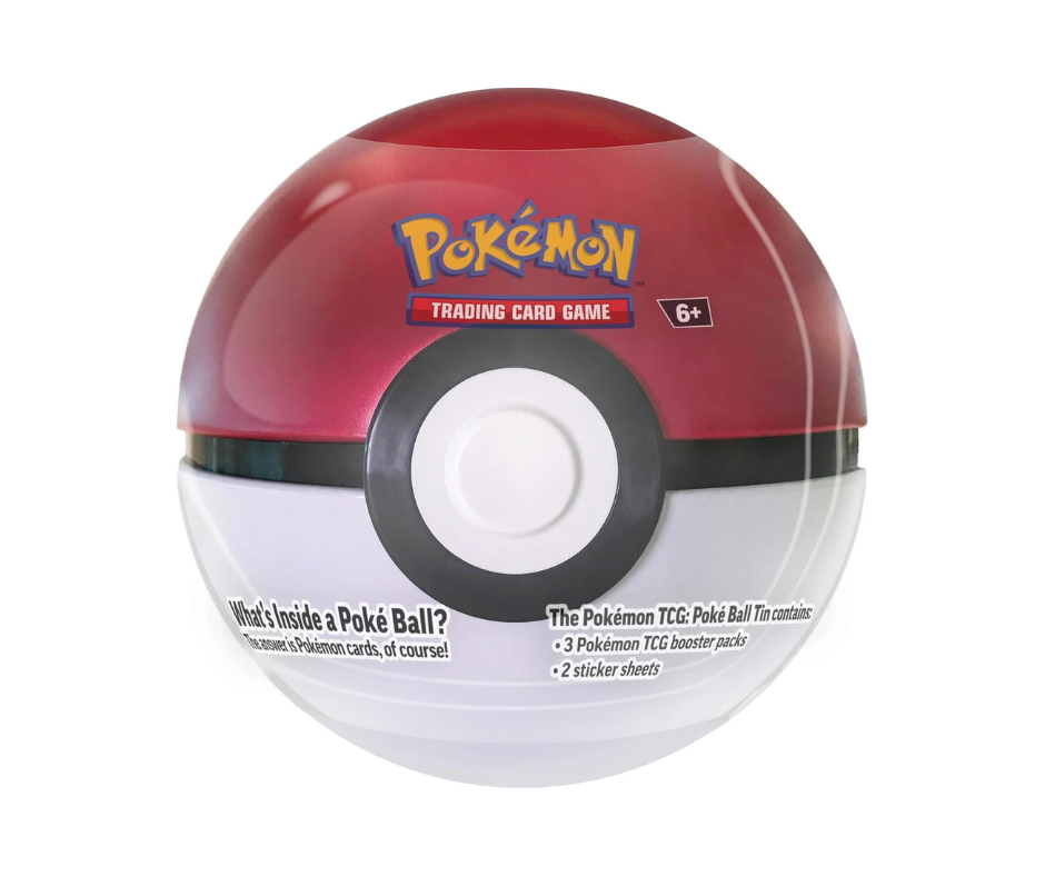 Pokémon TCG: Scarlet & Violet - Poke Ball Tin (1 pieza) - Inglés - Cherisaur Store