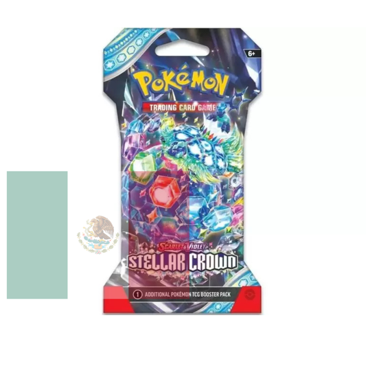 Pokémon JCC: Escarlata & Purpura - Corona Astral - Sleeved Booster Pack - Español - Cheriaur Store