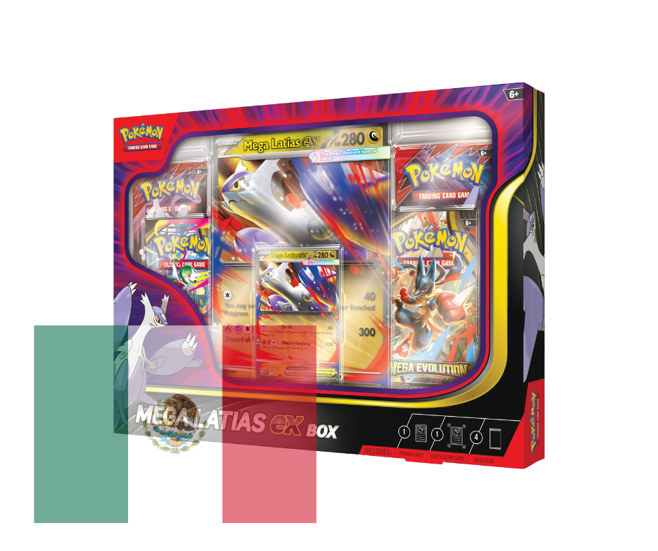 Pokémon JCC: Mega Latias Caja EX - Español - Cherisaur Store