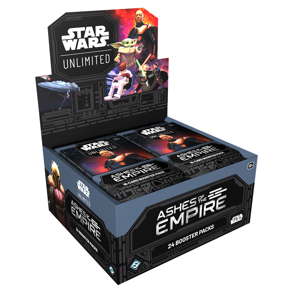 Star Wars Unlimited TCG: - Ashes of the Empire - Booster Box - Ingles - Cherisaur Store