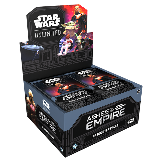 Star Wars Unlimited TCG: - Ashes of the Empire - Booster Box - Ingles - Cherisaur Store