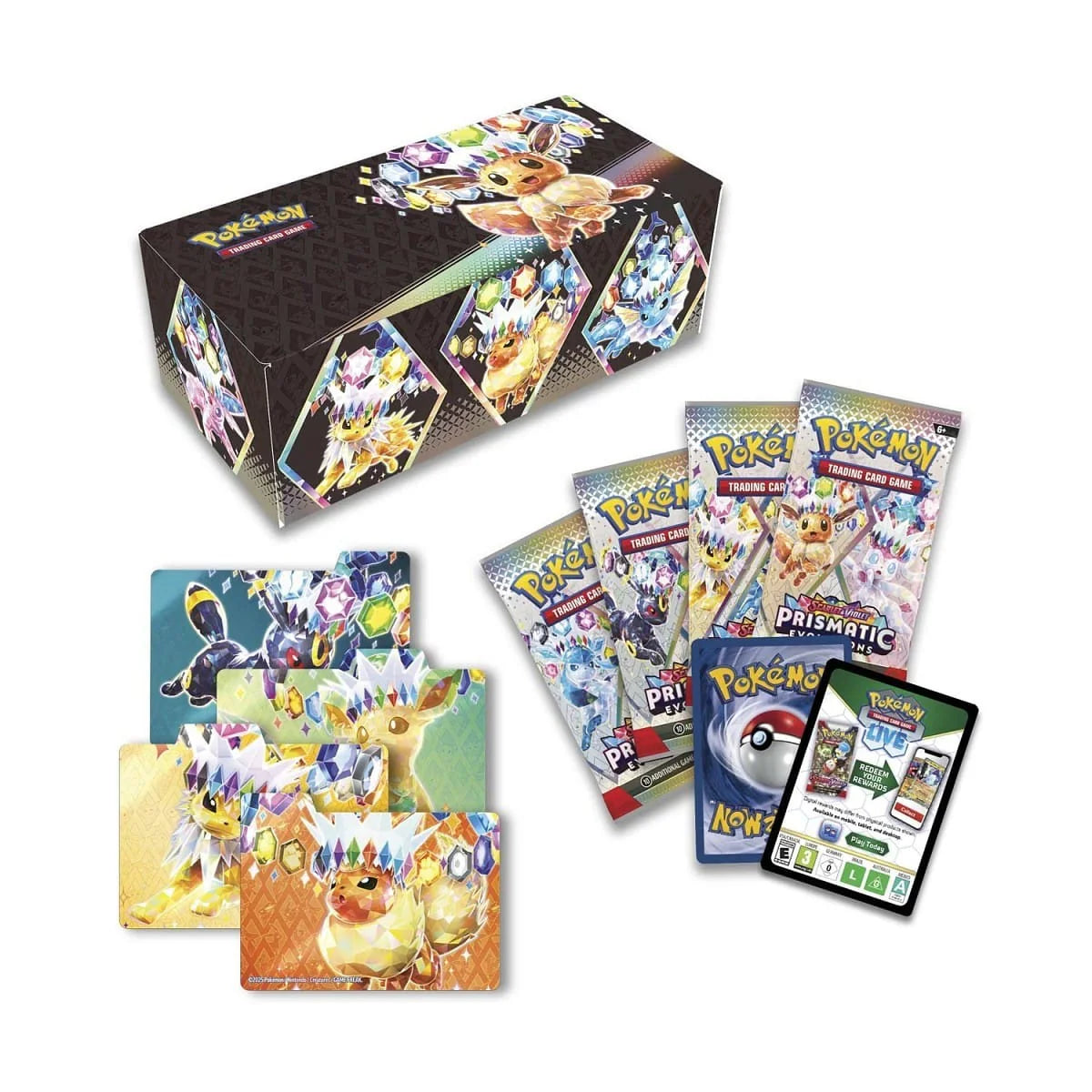 Pokémon TCG: Scarlet & Violet - Prismatic Evolutions Surprise Box - Inglés - Cherisaur Store