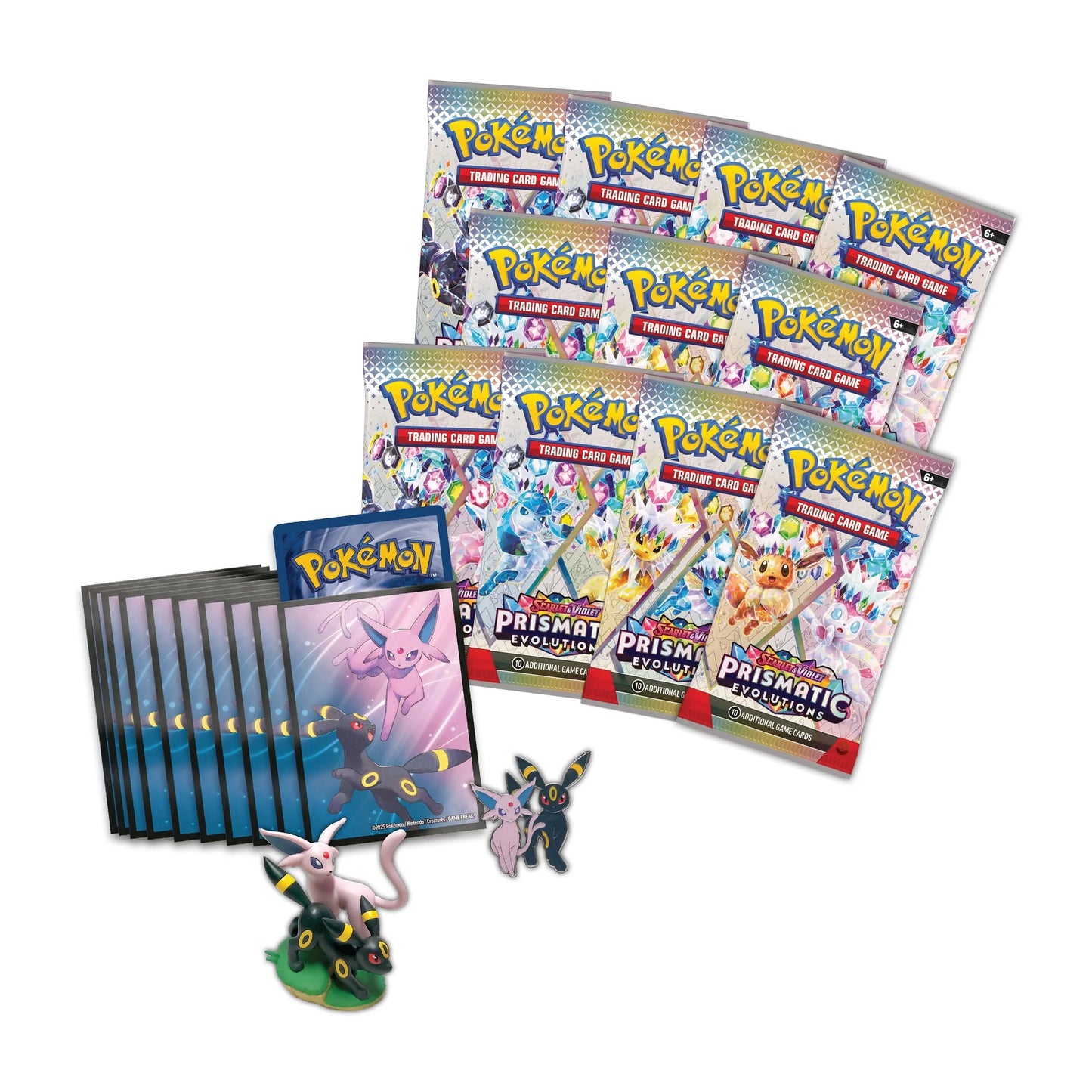 Pokémon TCG: Scarlet & Violet - Prismatic Evolutions Premium Figure Collection - Ingles - Cherisaur Store