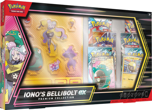 Pokémon TCG: Scarlet & Violet - Iono's Bellibolt EX Premium Collection - Inglés - Cherisaur Store