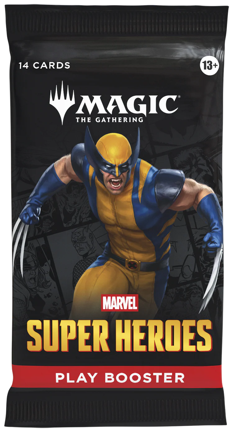 Magic: The Gathering - Marvel Super Heroes - Play Booster - Booster Individual - Ingles - Cherisaur Store