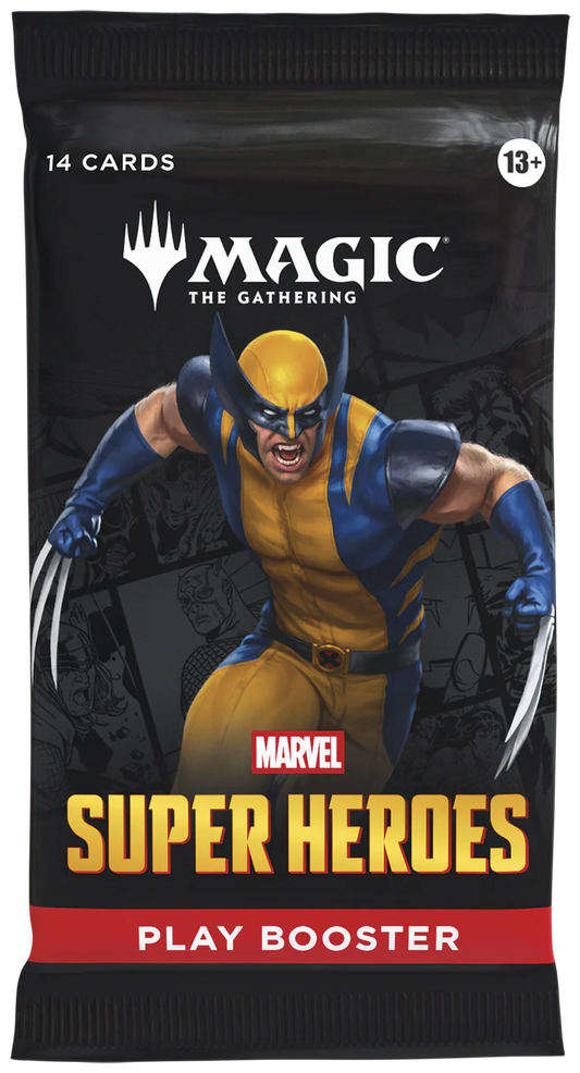 Magic: The Gathering - Marvel Super Heroes - Play Booster - Booster Individual - Ingles - Cherisaur Store