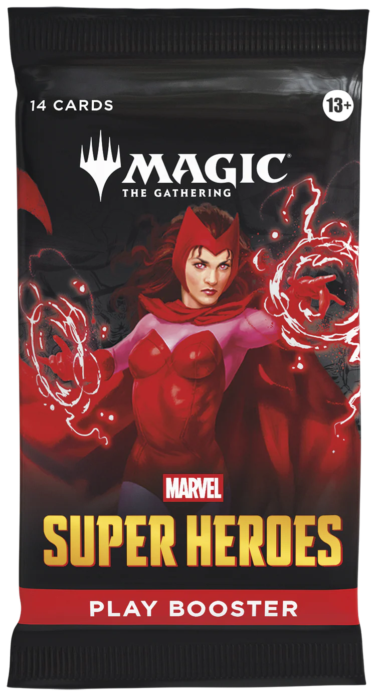 Magic: The Gathering - Marvel Super Heroes - Play Booster - Booster Individual - Ingles - Cherisaur Store