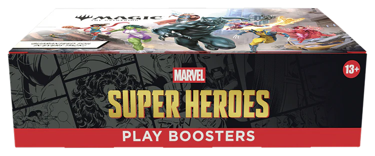 Magic: The Gathering - Marvel Super Heroes - Play Booster Display - Ingles - Cherisaur Store