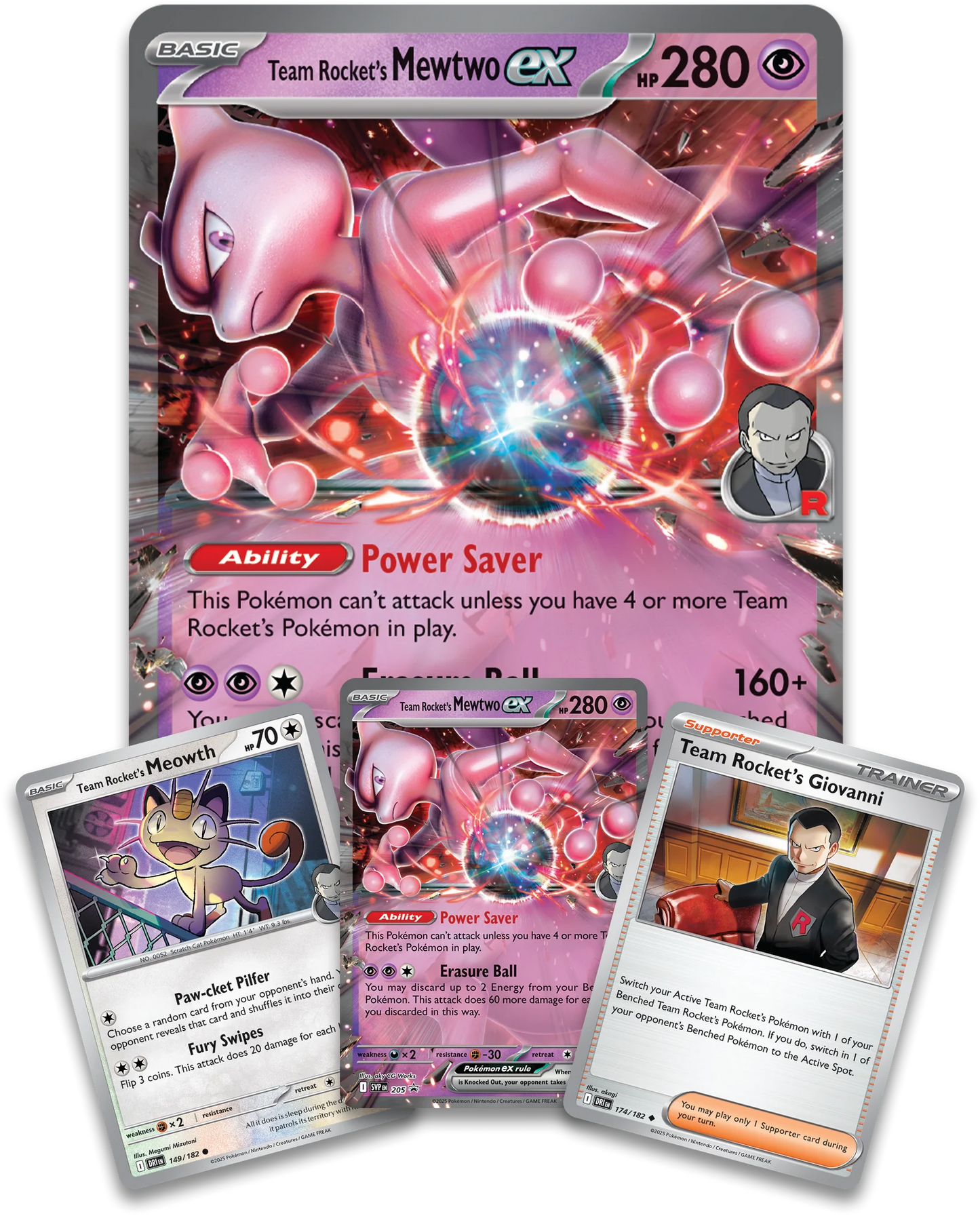 Pokémon JCC: Scarlet & Violet - Caja del Equipo Rocket Mewtwo EX - Español - Cherisaur Store