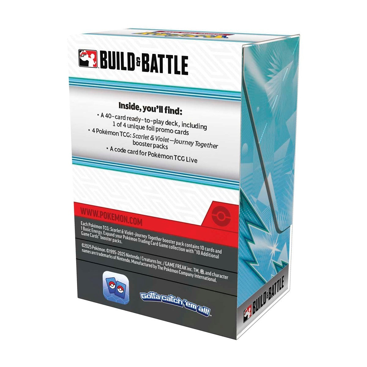 Pokémon TCG: Scarlet & Violet - Journey Together - Build and Battle Box - Inglés - Cherisaur Store