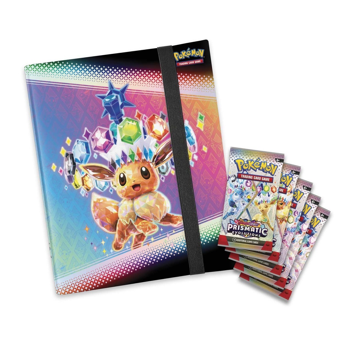 Pokémon TCG: Scarlet & Violet - Prismatic Evolutions - Binder Collection - Inglés - Cherisaur Store