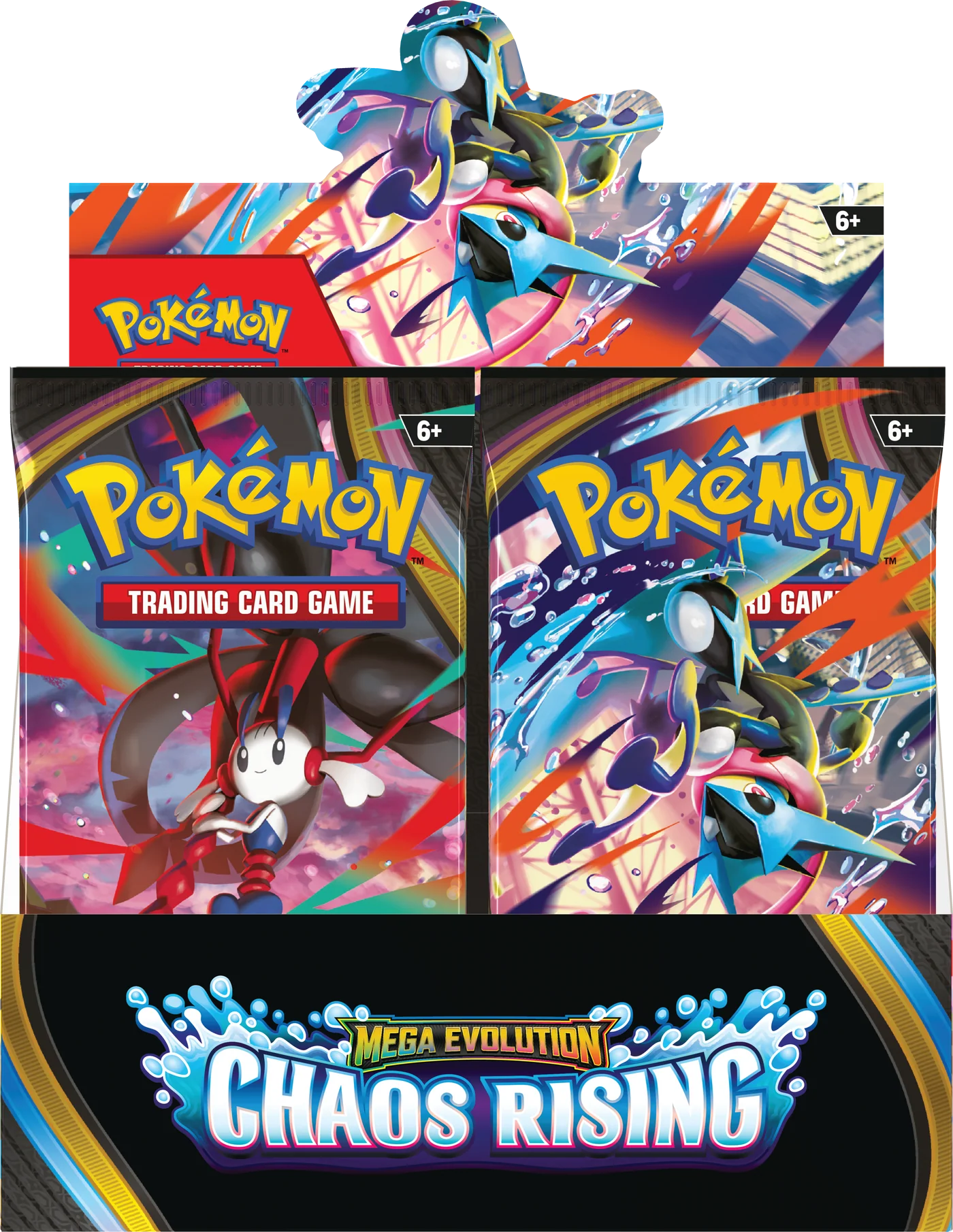 Pokémon TCG: Mega Evolution - Chaos Rising - Booster Box - Ingles - Cherisaur Store