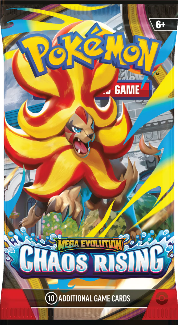 Pokémon TCG: Mega Evolution - Chaos Rising - Booster Box - Ingles - Cherisaur Store