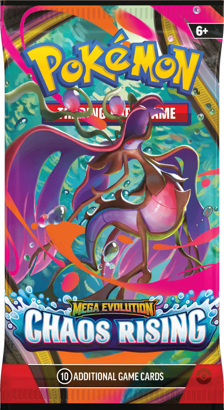Pokémon TCG: Mega Evolution - Chaos Rising - Booster Box - Ingles - Cherisaur Store