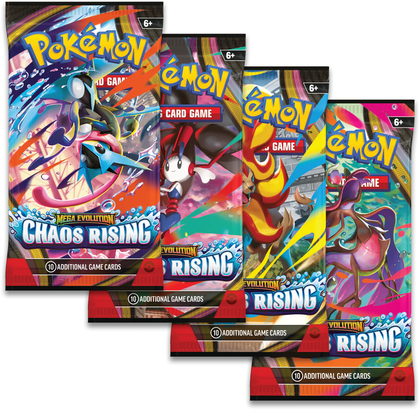 Pokémon TCG: Mega Evolution - Chaos Rising - Build & Battle - Ingles - Cherisaur Store